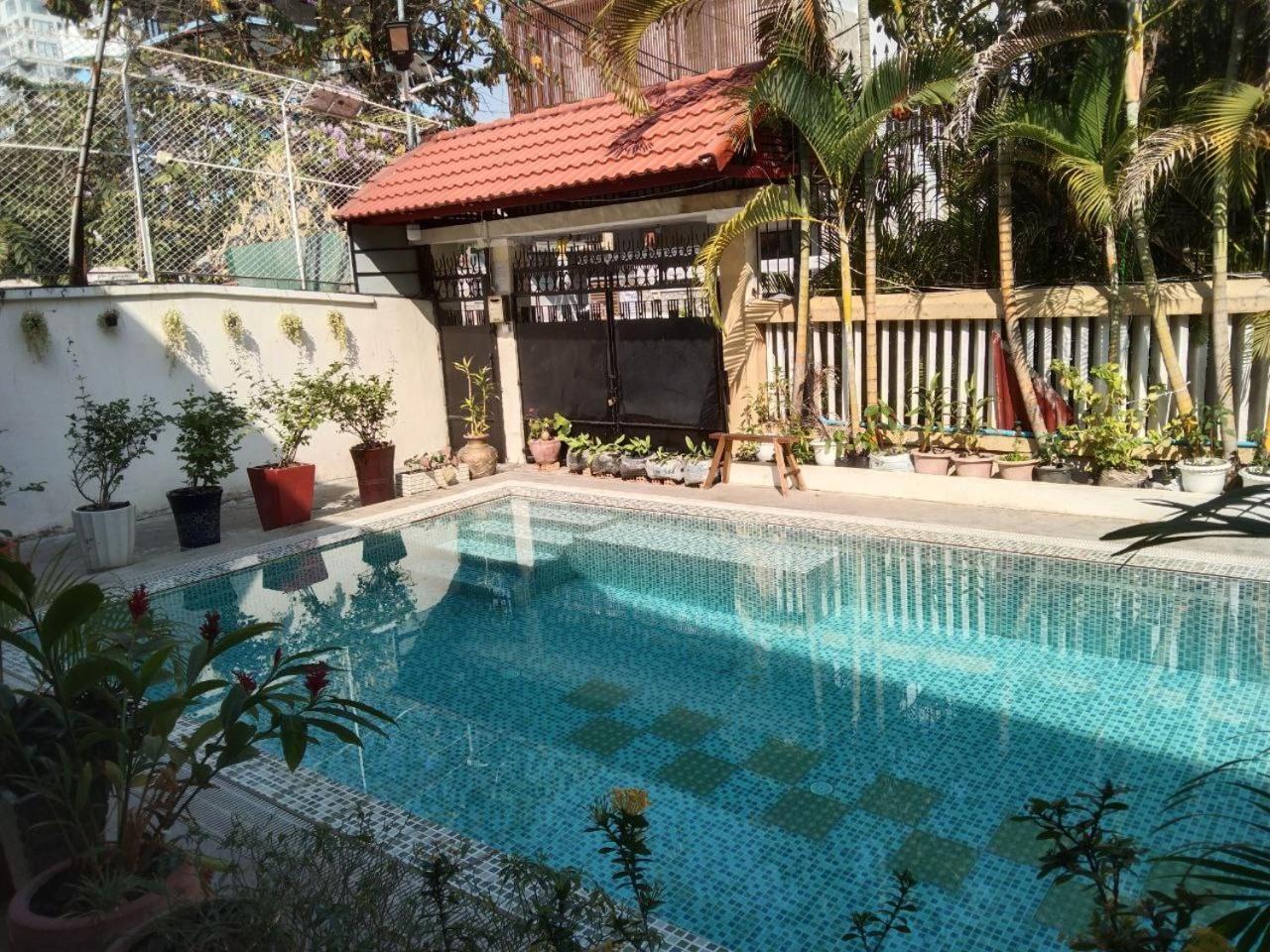 Room 12 - Studio In A Villa 5Mn Walk From The Royal Palace With Swimming Pool Пном Пен Екстериор снимка